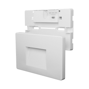 Aplica LED exterior 3W, 240lm, lumina calda/neutra/rece, IP65, alba, Braytron [7]- savelectro.ro