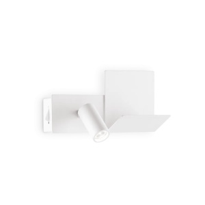 Aplice LED, Aplica LED Komodo-1, 4.5W, 200lm, lumina calda (3000 K), IP20, alba, Ideal Lux - savelectro.ro