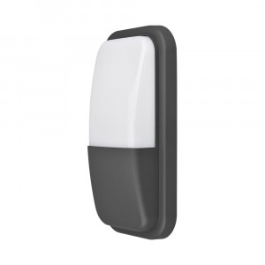 Aplica LED pentru exterior Elp, 15W, 1460lm, lumina rece (6500K), gri, Braytron [1]- savelectro.ro
