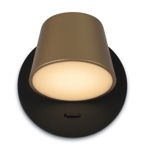 Aplica LED Pixel MOD421WL-L6BBS3K, 7W, 350lm, lumina calda, IP20, neagra+arama, Maytoni [1]- savelectro.ro