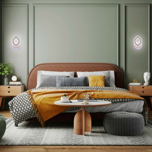 Aplica LED Smart Doris KL151050, cu telecomanda, dimabila, 30W, 2700lm, lumina calda+neutra+rece, IP20, alba, Klausen [2]- savelectro.ro