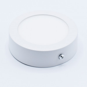 Aplica LED SMD rotunda 6W, 350 lm, IP20, lumina naturala (4200K), Ø120mm, alb, Braytron