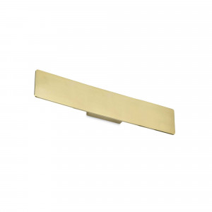 Aplice, Aplica LED Zig Zag 282138, 23W, 2900lm, lumina calda, aurie, IP20, Ideal Lux - savelectro.ro