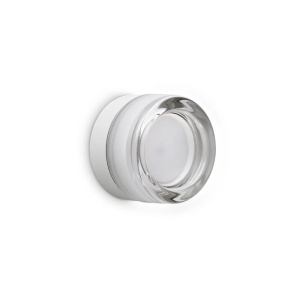 Aplice, Aplica Lolly 1xGX53, IP44, transparent, Ideal Lux - savelectro.ro