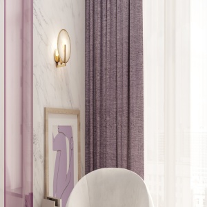 Aplica Marmo MOD099WL-01G2, 1xE14, aurie+alba, IP20, Maytoni [2]- savelectro.ro