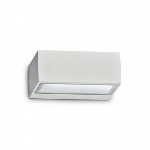 Aplice si felinare exterior, Aplica pentru exterior TWIN, alb, 1 bec, dulie G9, 115351, Ideal Lux - savelectro.ro