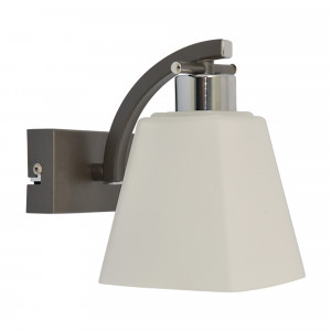 Aplice, Aplica Zelma KL9122, 1xE27, alba+crom+maro, IP20, Klausen - savelectro.ro