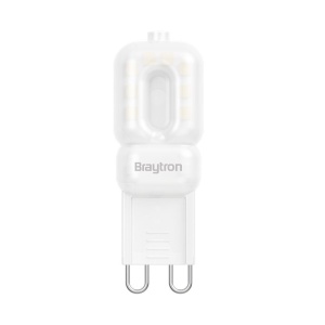 Becuri cu LED, Bec LED 3W(20W), Braytron, dimabil, G9, 260 lm, lumina neutra (4000K), alb, clasa energetica F - savelectro.ro