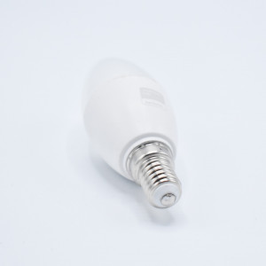 Bec LED dimabil lumanare 5.5W (40W) cip Samsung , E14, C37, 470 lm, lumina rece (6400 K), V-TAC