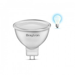 Bec LED 5W(50W) Braytron, MR16, 430 lm, lumina rece (6500 K), clasa energetica G [3]- savelectro.ro