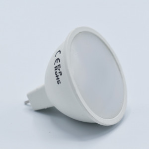 Bec led MR16 5W (21W), 320 lm, 110 grade, lumina calda (2700K), opal, Optonica