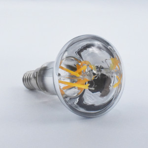 Bec led R50 filament, 5W (40W), E14, 600 lm, lumina calda (2800 K), Optonica