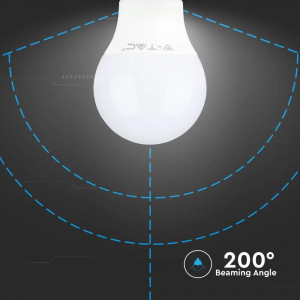 Bec led sferic, cip Samsung, E14, 9W(60W), 806lm, lumina rece, V-TAC [7]- savelectro.ro