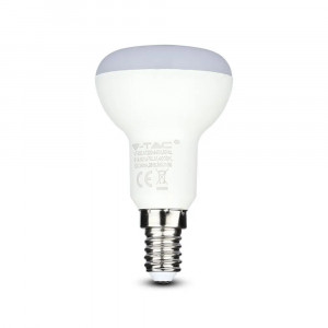 Bec LED V-TAC, cip Samsung, 6W(40W), R50, E14, 470 lm, lumina calda (2700K), clasa energetica F [9]- savelectro.ro