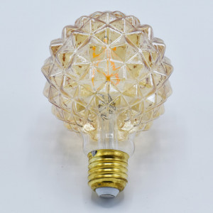 Bec led Vintage Edison 4W (40W), E27, FL95, 350 lm, lumina calda (2200K), auriu, Braytron