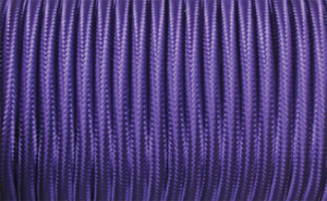 Cablu textil 2x0.75, violet [1]- savelectro.ro
