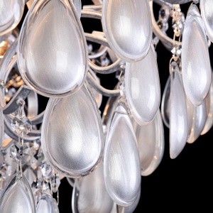 Candelabru Chabrol MOD056PL-04S, 4xE14, argintiu+transparent, IP20, Maytoni [6]- savelectro.ro