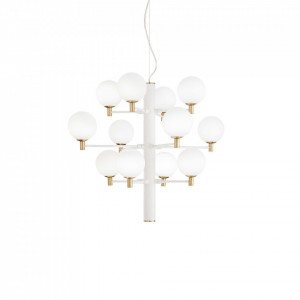 Candelabru Copernico 197302, 12xG9, alb, IP20, Ideal Lux