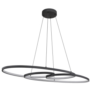 Candelabru LED Spira 39W, 1880 lm, lumina calda/neutra/rece, memorie, 100 cm, negru mat, Globo Lighting [6]- savelectro.ro
