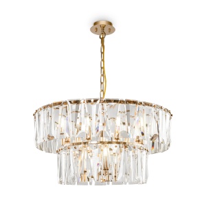 Corpuri de iluminat, Candelabru Puntes MOD043PL-12G, 12xE14, auriu+transparent, IP20, Maytoni - savelectro.ro