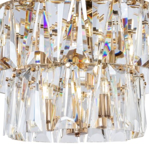 Candelabru Puntes MOD043PL-18G, 18xE14, auriu+transparent, IP20, Maytoni [6]- savelectro.ro