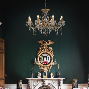Candelabru Sevilla DIA004-08-G, 8xE14, auriu+transparent, IP20, Maytoni [2]- savelectro.ro