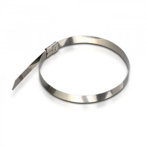 Coliere cablu, Colier cablu otel inoxidabil, 4.6x350mm, pachet 100 bucati, V-TAC - savelectro.ro