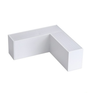 Tuburi LED si corpuri, Conector LED liniar slim in forma L, 10W, 1000 lm, lumina rece (6000 K), IP20, alb, Optonica - savelectro.ro