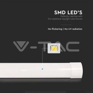 Corp LED liniar 50W, 6000 lm, lumina rece (6500K), alb, V-TAC [7]- savelectro.ro