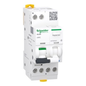 Sigurante automate, Dispozitiv de detectie a arcului electric, 1P+N, 25A, sina DIN, Schneider - savelectro.ro