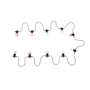Ghirlande luminoase, Ghirlanda LED Nirvana, 10 becuri LED x 0.3W, 4.5m, protectie IP44, Globo - savelectro.ro