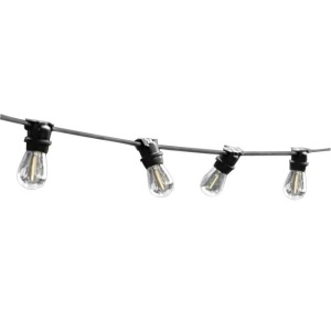 Ghirlanda luminoasa, 10 becuri, dulie E27, fara becuri 10M, protectie IP44 [1]- savelectro.ro