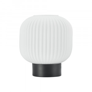 Lampa de birou BR-BV01-00093, cu intrerupator, 1xE27, neagra+alba, IP20, Braytron [3]- savelectro.ro