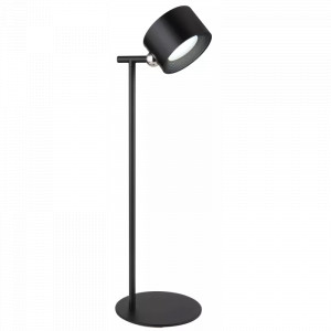 Lampa de birou LED Jorje 58436B, cu intrerupator, 4.5W, 120lm, lumina calda, neutra, rece, neagra, IP20, Globo [1]- savelectro.ro