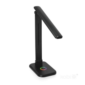 Lampa de birou LED NOBLITE RGB, 7W, lumina calda/neutra/rece, dimabila, neagra, Kobi [3]- savelectro.ro