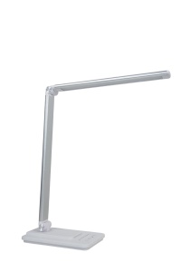 Lampa de birou LED Optonica, 8W, lumina calda/neutra/rece (3000-6000 K), alba, USB, reincarcabila, dimabila [1]- savelectro.ro
