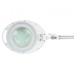 Lampa de birou LED Rebel NAR0465-2, cu lupa, cu clema, 10W, 730lm, lumina rece, Rebel [2]- savelectro.ro