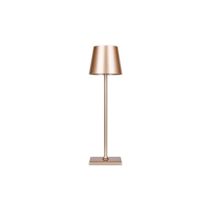 Lampa de birou LED Solio,3W, lumina neutra,cu acumulator, auriu, Masterled [1]- savelectro.ro