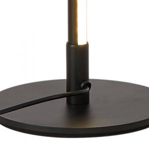 Lampa de birou LED Vizio 148005, cu intrerupator, 7W, 280lm, lumina calda, neagra, IP20, Klausen [3]- savelectro.ro