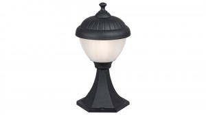 Lampa de exterior Modesto, metal, alb, negru, 1 bec, dulie E27, 7675, Rabalux [2]- savelectro.ro