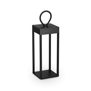 Lampi de birou si veioze, Lampa de masa exterior LED Enya 5W, lumina calda (3000 K), 300lm, IP54, neagra, dimabila, Ideal Lux - savelectro.ro