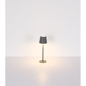 Lampa de masa LED exterior Vannie I 3W, reincarcabila USB-C, IP54, 200 lm, lumina calda/neutra/rece, neagra mat, Globo Lighting [16]- savelectro.ro