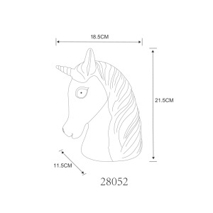 Lampa de veghe LED , forma unicorn, lumina calda, Globo [2]- savelectro.ro