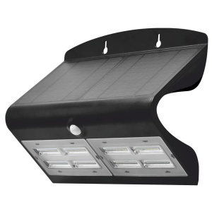 Lampa solara LED Butterfly LY-5013, 6.8W, lumina neutra, cu senzor de miscare, negru, IP65, exterior, modern [2]- savelectro.ro