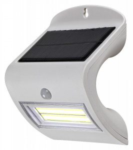 Lampa solara Opava, alb, cu senzor de miscare, 115 lm, lumina neutra (4000K), 7970, Rabalux [2]- savelectro.ro