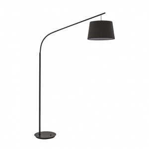 Lampadar Daddy 110363, cu intrerupator, 1xE27, negru, IP20, Ideal Lux [1]- savelectro.ro