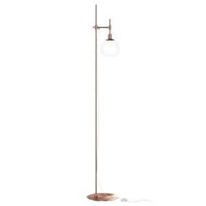 Lampadare, Lampadar Erich MOD221-FL-01-G, cu intrerupator, 1xE14, alb+auriu, IP20, Maytoni - savelectro.ro