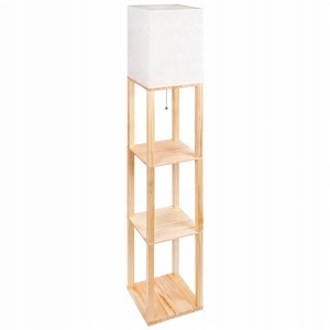 Lampadar Ganto E27, 160cm, 3 rafturi din lemn, Masterled [7]- savelectro.ro