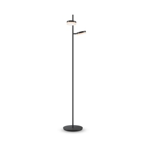 Lampadar LED Fad MOD070FL-L12B3K, dimabil, orientabil, cu intrerupator, 12W, 1000lm, lumina calda, IP20, neagra, Maytoni [2]- savelectro.ro