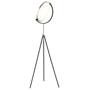 Lampadar LED Miro 24W, telecomanda, reglabil, lumina calda/rece, 1560 lm, IP20, dimabil, negru mat, Globo Lighting [10]- savelectro.ro